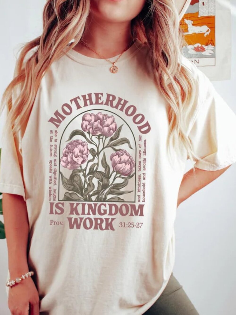 Mothers Day Shirt, Christian Mom Gift, Religious Mom Tee, Mothers Day Shirt